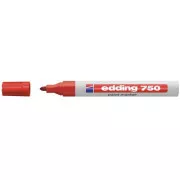 Marker Edding 750 lakkozott piros 2-4mm