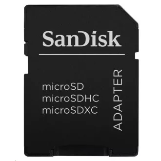 SanDisk MicroSDXC 64GB Ultra (140 MB/s, A1 Class 10 UHS-I)   adapter