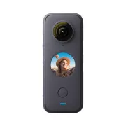 Insta360 ONE X2 kültéri akciókamera, vízálló, két 360°-os objektív, 30 fps, hangvezérlés