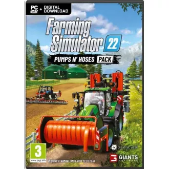 PC játék Farming Simulator 22: Szivattyúk és tömlők csomagja PC játék Farming Simulator 22: Szivattyúk és tömlők csomagja