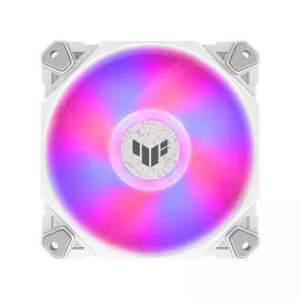 ASUS ventilátor TUF GAMING TF120 ARGB WHITE, 120 mm-es PC ház ventilátor ASUS ventilátor TUF GAMING TF120 ARGB WHITE, 120 mm-es PC ház ventilátor