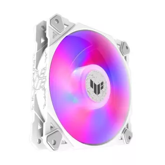 ASUS ventilátor TUF GAMING TF120 ARGB WHITE, 120 mm-es PC ház ventilátor ASUS ventilátor TUF GAMING TF120 ARGB WHITE, 120 mm-es PC ház ventilátor