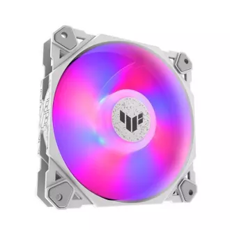 ASUS ventilátor TUF GAMING TF120 ARGB WHITE, 120 mm-es PC ház ventilátor ASUS ventilátor TUF GAMING TF120 ARGB WHITE, 120 mm-es PC ház ventilátor