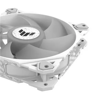 ASUS ventilátor TUF GAMING TF120 ARGB WHITE, 120 mm-es PC ház ventilátor ASUS ventilátor TUF GAMING TF120 ARGB WHITE, 120 mm-es PC ház ventilátor