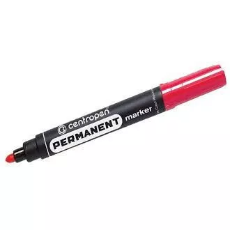 Marker Centropen 8566 tartós piros hengeres hegy 2,5mm Marker Centropen 8566 tartós piros hengeres hegy 2,5mm