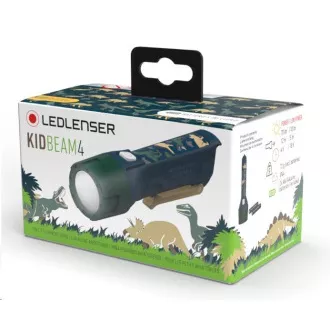 Ledlenser Kidbeam 4 Dino zseblámpa, gyermekeknek Ledlenser Kidbeam 4 Dino zseblámpa, gyermekeknek