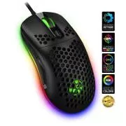 CONNECT IT BATTLE AIR 2 professzionális optikai játékegér   SW, 12800 DPI, fekete színű
