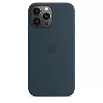 APPLE iPhone 13 Pro Max szilikon tok MagSafe-tal - Abyss kék APPLE iPhone 13 Pro Max szilikon tok MagSafe-tal - Abyss kék