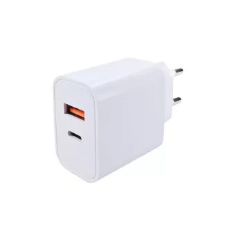 Solight USB A C 20W-os gyorstöltő univerzális hálózati adapter