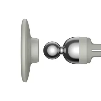 Baseus C01 mágneses autós tartó (szellőzőrácshoz), krémfehér