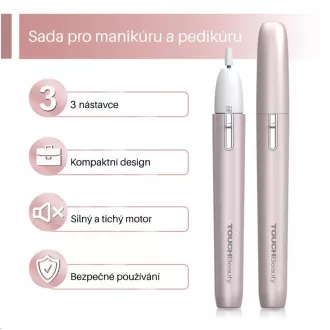 TOUCHBeauty 2035 Manikűr- és pedikűrcsiszoló 3in1