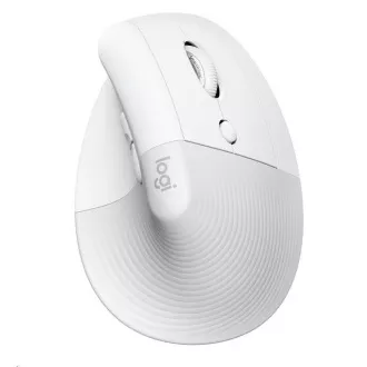 Logitech Lift Vertical ergonomikus egér üzleti, Mac számítógépekhez, törtfehér/halványszürke színben