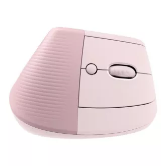 Logitech Lift függőleges ergonomikus egér üzleti használatra, rózsaszínű