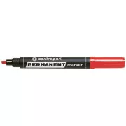 Centropen 8576 tartós piros ékhegyes marker 1-4,6mm