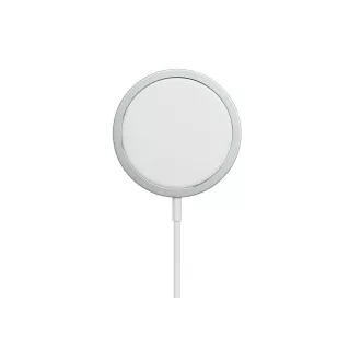 1stCOOL vezeték nélküli QI töltő 15W, hordozható, mágneses, MagSafe kompatibilis, fehér színben