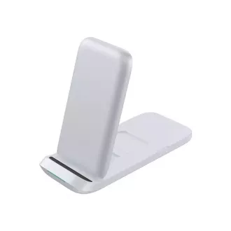 1stCOOL vezeték nélküli QI töltő 3in1, összecsukható, Apple kompatibilis, fehér 1stCOOL vezeték nélküli QI töltő 3in1, összecsukható, Apple kompatibilis, fehér