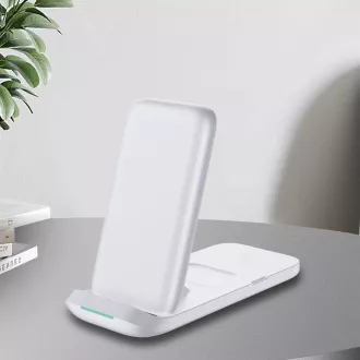 1stCOOL vezeték nélküli QI töltő 3in1, összecsukható, Apple kompatibilis, fehér 1stCOOL vezeték nélküli QI töltő 3in1, összecsukható, Apple kompatibilis, fehér