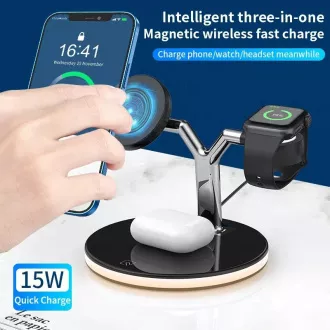 1stCOOL vezeték nélküli QI töltőállomás 3in1, MagSafe kompatibilis