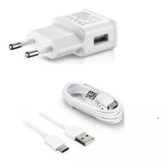 Samsung hálózati töltő EP-TA200EWE   EP-DG970BWE, USB-C, 15W, Fehér