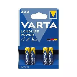 Varta LR03/4BP Longlife POWER (HIGH ENERGY) (Blistr 4 db)