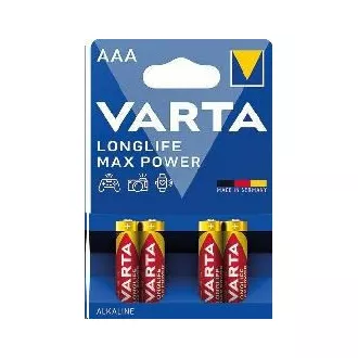 Varta LR03/4BP MAX POWER (MAX TECH) (Blistr 4db)