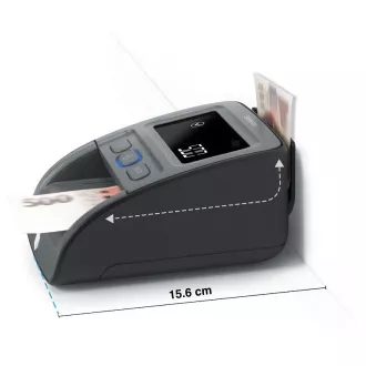 Hamis bankjegy érzékelő SAFESCAN 155-S, fekete színű