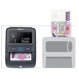 Hamis bankjegy érzékelő SAFESCAN 155-S, fekete színű