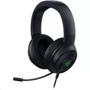 RAZER fejhallgató Kraken V3 X, USB, RGB, fekete