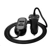 TRACER autós töltő 12-24V Multicharge 3xUSB 7, 2A   PD 18W