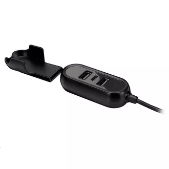 TRACER autós töltő 12-24V Multicharge 3xUSB 7, 2A   PD 18W