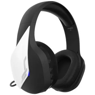 Zalman headset ZM-HPS700W / játék / headset / vezeték nélküli / 50 mm-es meghajtók / 3, 5 mm-es jack / fehér és fekete színben