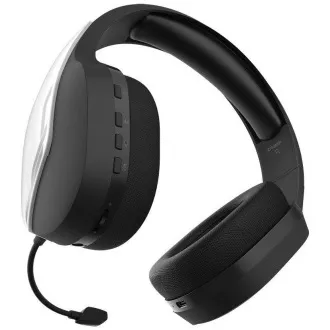 Zalman headset ZM-HPS700W / játék / headset / vezeték nélküli / 50 mm-es meghajtók / 3, 5 mm-es jack / fehér és fekete színben