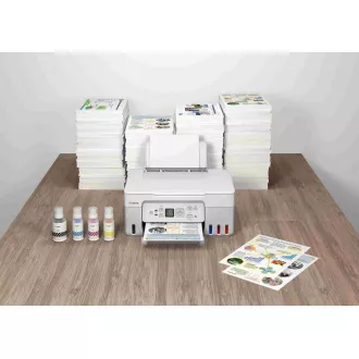 Canon PIXMA nyomtató fehér G3470 WHITE (újratölthető tintapatronok) - MF (nyomtatás, másolás, szkennelés), USB, Wi-Fi - A4/11min.