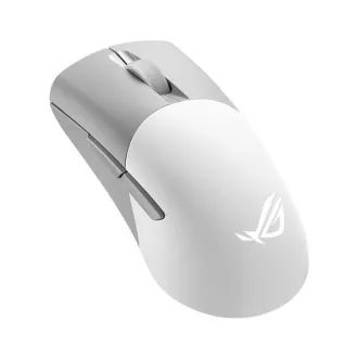 ASUS egér ROG KERIS WIRELESS AIMPOINT FEHÉR (P709), RGB, Bluetooth, fehér