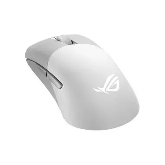 ASUS egér ROG KERIS WIRELESS AIMPOINT FEHÉR (P709), RGB, Bluetooth, fehér