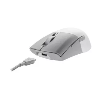 ASUS egér ROG KERIS WIRELESS AIMPOINT FEHÉR (P709), RGB, Bluetooth, fehér