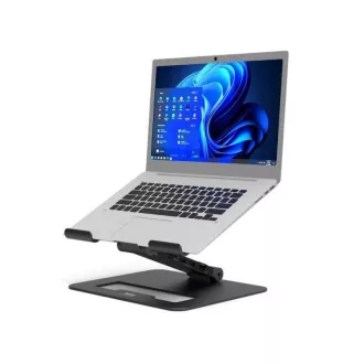 PORT dokkolóállomás állítható laptop állvánnyal akár 7 perifériához USB-C-n keresztül, fekete színben PORT dokkolóállomás állítható laptop állvánnyal akár 7 perifériához USB-C-n keresztül, fekete színben