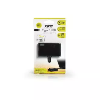 PORT hub USB-C 4x USB 3.0 porttal