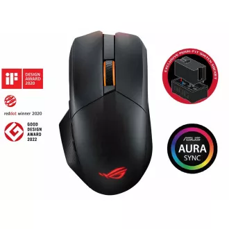 ASUS egér ROG Chakram X Origin, RGB, Bluetooth, fekete ASUS egér ROG Chakram X Origin, RGB, Bluetooth, fekete