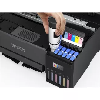 EPSON nyomtató tinta EcoTank L8050, A4, 1440x5760dpi, 25 oldal/perc, Wi-Fi, 5 év garancia ingyenes regisztráció után