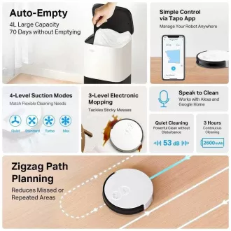 TP-Link Tapo RV10 [Robotporszívó és felmosórongy]