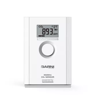 GARNI 102Q - beltéri vezeték nélküli CO2-koncentráció érzékelő