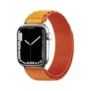 COTECi W95 Ultra Apline Loop szalag Apple Watch 42 / 44 / 45 / 49mm-es narancssárga órához