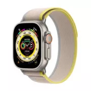 COTECi W97 Ultra Wild Trail szalag az Apple Watch 42 / 44 / 45 / 49mm-es órájához Sárga bézs színnel