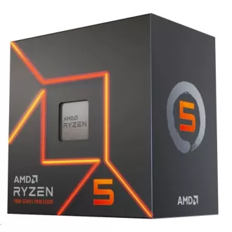 CPU AMD RYZEN 5 7600, 6-magos, 3,8 GHz, 38 MB gyorsítótár, 65 W, foglalat AM5, BOX