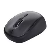TRUST egér TM-201 WIRELESS MOUSE ECO, optikai, fekete