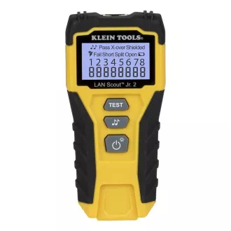 KLEIN TOOLS - LAN Scout ® Junior 2 kábeltesztelő készülék KLEIN TOOLS - LAN Scout ® Junior 2 kábeltesztelő készülék