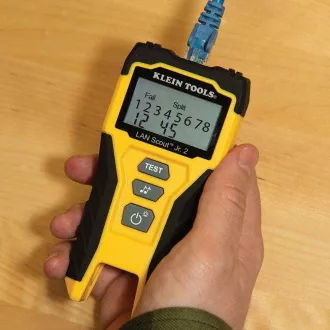 KLEIN TOOLS - LAN Scout ® Junior 2 kábeltesztelő készülék KLEIN TOOLS - LAN Scout ® Junior 2 kábeltesztelő készülék