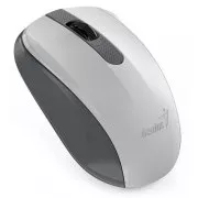 GENIUS egér NX-8008S/ 1200 dpi/ vezeték nélküli/ néma/ BlueEye érzékelő/ fehér/ szürke