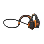 EVOLVEO BoneSwim MP3 16GB vezeték nélküli fejhallgató, arccsont, narancssárga színben
